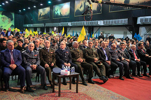 Hezbolá conmemora el día de los mártires líderes
